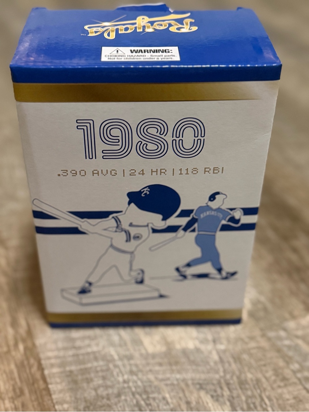Royals 1980 Collectible Box - George Brett